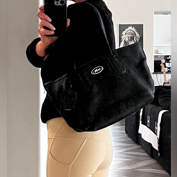 Coach Black Tote - Picture 7 of 8